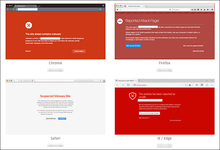 How to Know if You Need WordPress Malware Removal - Blacklist warnings